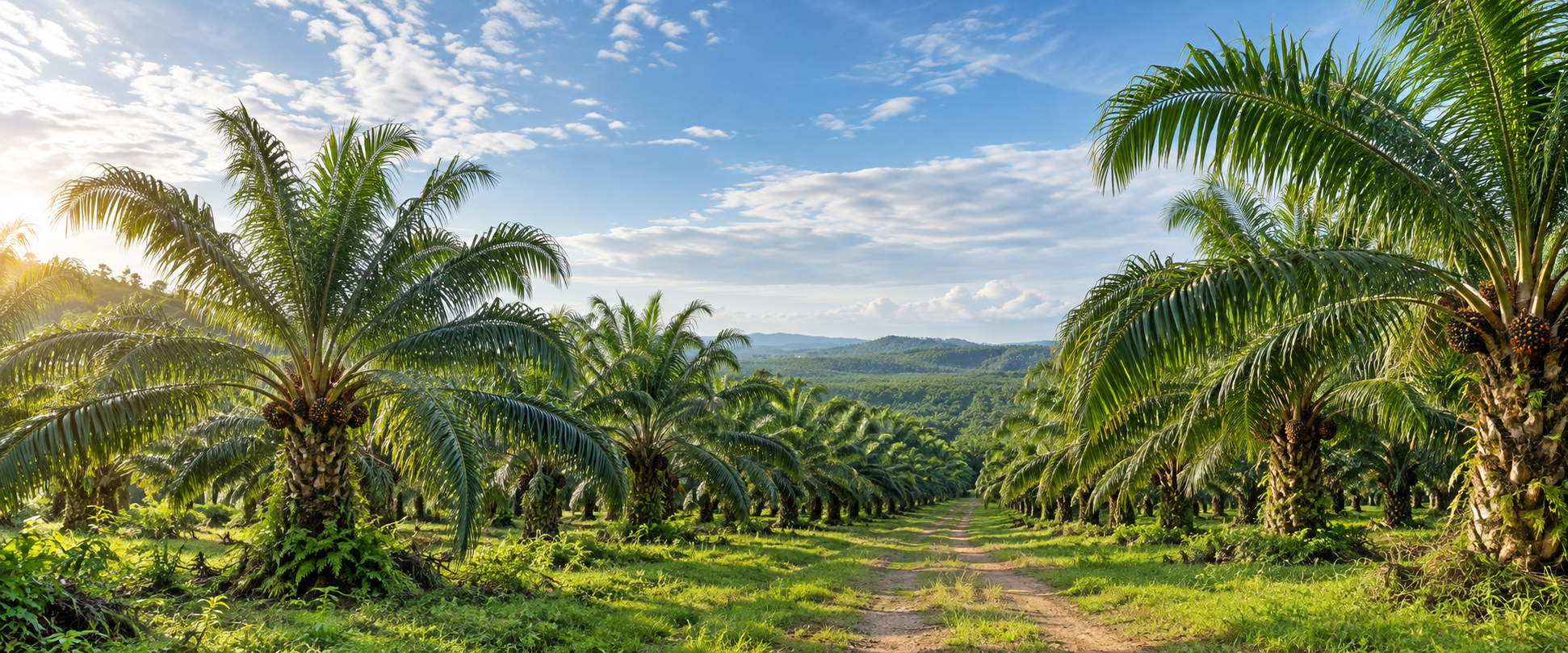 Palm oil plantation